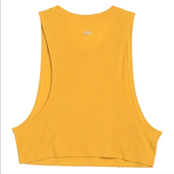 Alo Yoga Tuscan Sun Crop Top - Picture 4 of 4